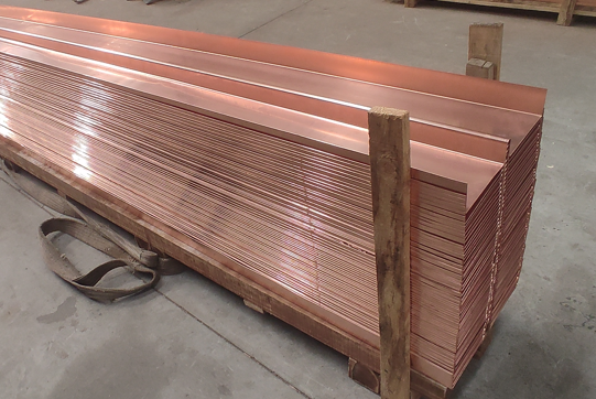 紫铜带止水片焊接方法