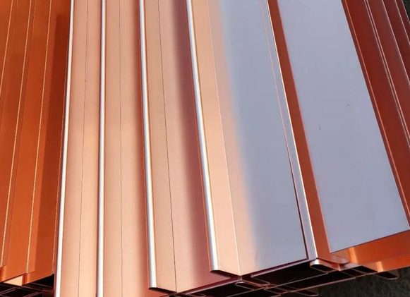 U形紫铜带止水片