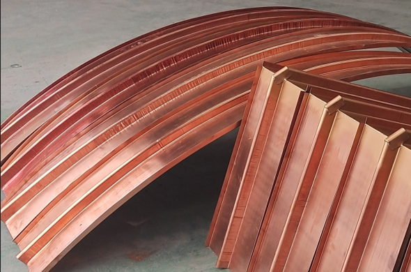 弧形紫铜带止水